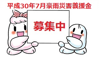 平成30年7月の豪雨災害による義援金の募集について