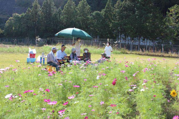 屋内がだめなら屋外で！（古座川町）