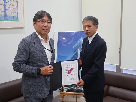 竹島鉃工建設株式会社様よりご寄付をいただきました！